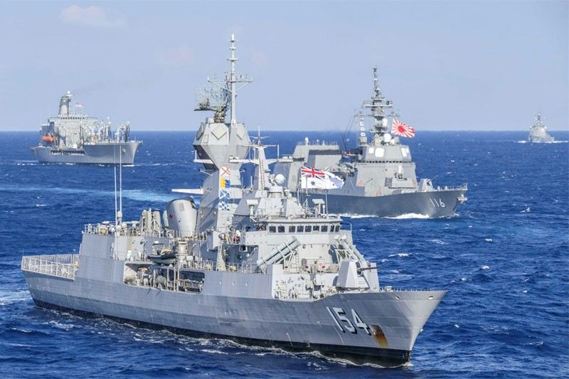 In photos: US, Japan, Australia, Canada navies sail in Philippine Sea