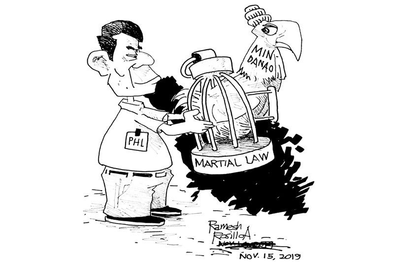 EDITORYAL - Paglibkas sa martial law