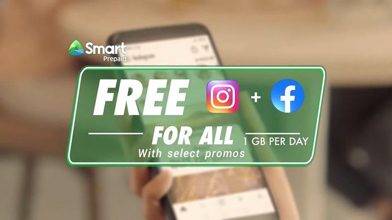 Smart, TNT unveil free Instagram and Facebook for all with prepaid promos