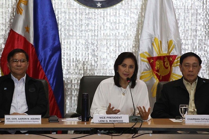 Raise 'mixed feelings' over VP's role in ICAD with Duterte, Robredo â�� OVP