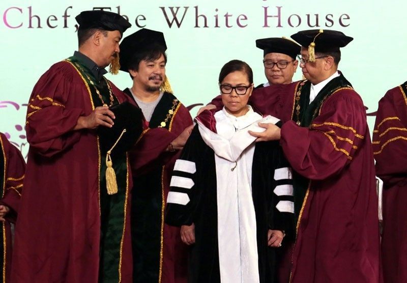 White House chef honored by UP