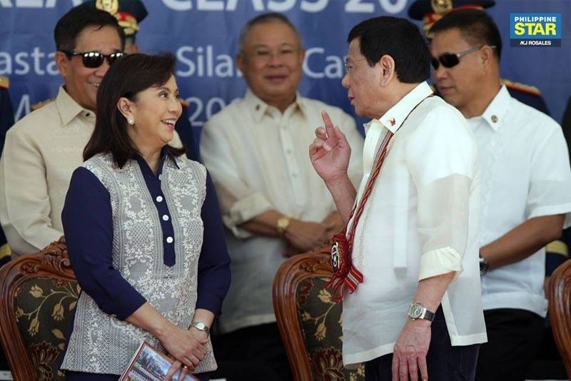 Duterte to fire Robredo if she reveals state secrets