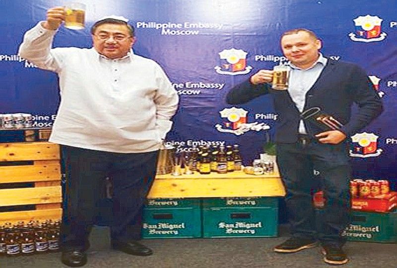Philippine spirits, wine and beer launched in Russia