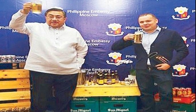 Philippine spirits, wine and beer launched in Russia