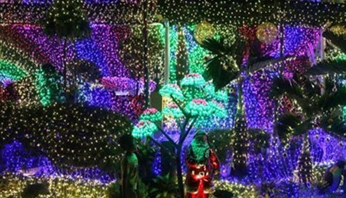 Christmas lights gisusi sa DTI