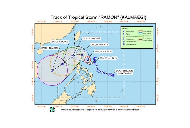 Ramon moves toward Northern Luzon