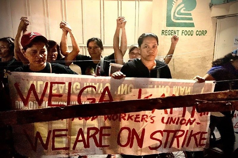 Welga ng Regent workers 'hindi lehitimo o payapa,' sabi ng kumpanya