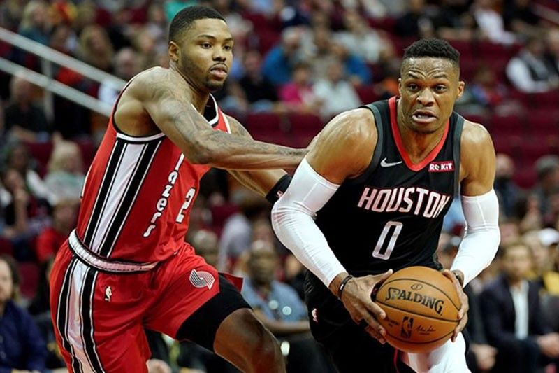 Westbrook,Harden nagbida sa houston