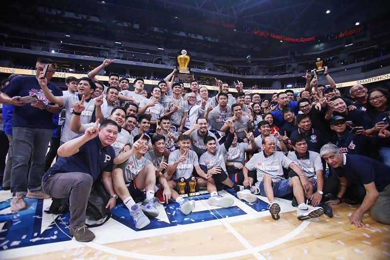 NCAA title itinakas ng Letran