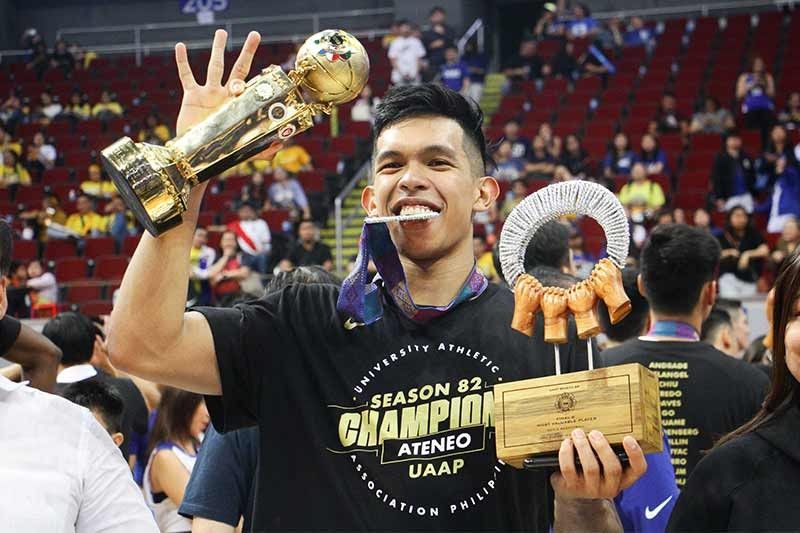 Ateneo's Thirdy Ravena shrugs off third-straight UAAP Finals MVP