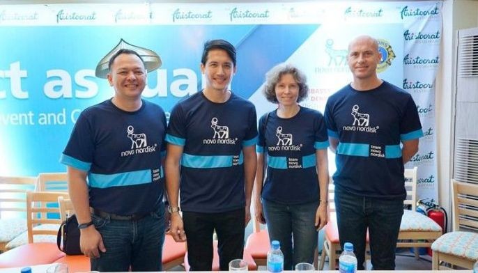 There are eight million people  with diabetes in the philippines