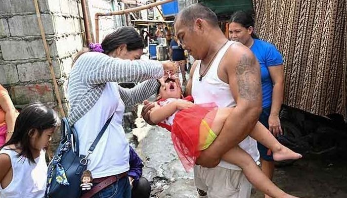 Confirmed polio cases in Philippines rise to 8
