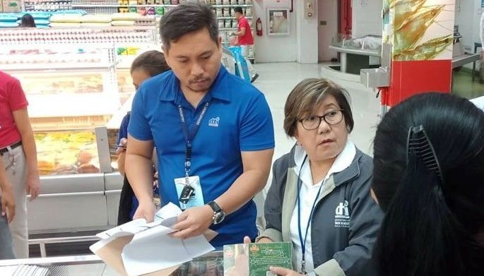 Presyo sa palaliton gibantayan sa DTI-7