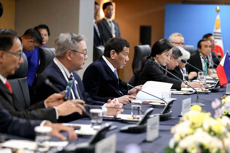 Duterte assures Korean businessmen of protection