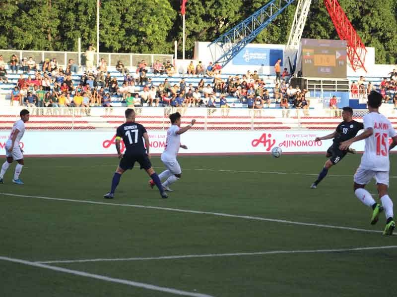 Azkals fall short vs Myanmar in SEA Games