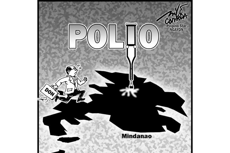 EDITORYAL - Ituon sa Mindanao ang bakuna vs polio