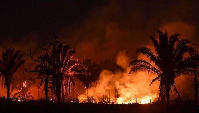 Amazon fires 'quicken Andean glacier melt'