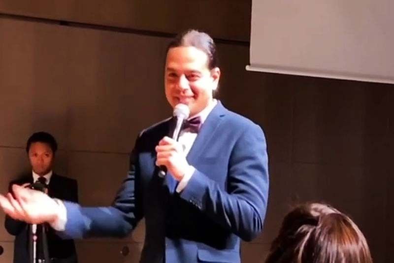 John Lloyd Cruz shares joys of fatherhood in speech at Vhong Navarroâ��s wedding