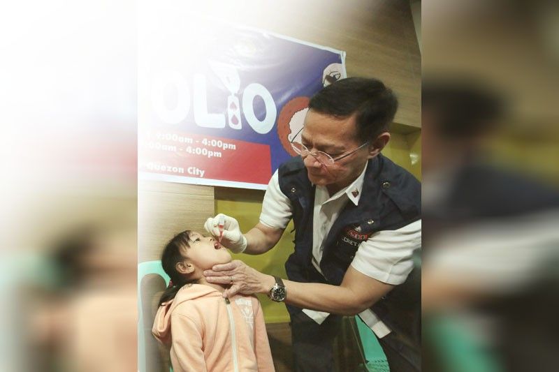 DOH: Typhoon might derail anti-polio drive