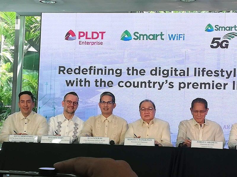 PLDT, Smart pick Araneta City for launch of 5G lifestyle hub