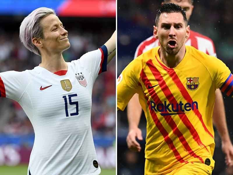 Messi, Rapinoe expected to take Ballon d'Or honors