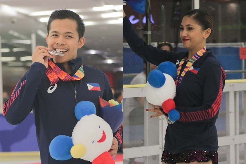 Philippine bets settle for silver in SEA Games figure skating