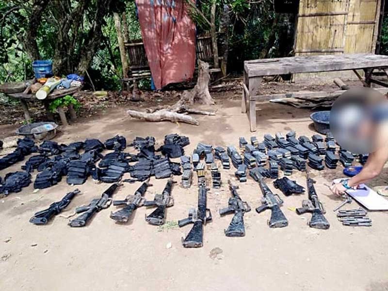 Arrest of 2 alleged NPA rebels leads to recovery of weapons cache