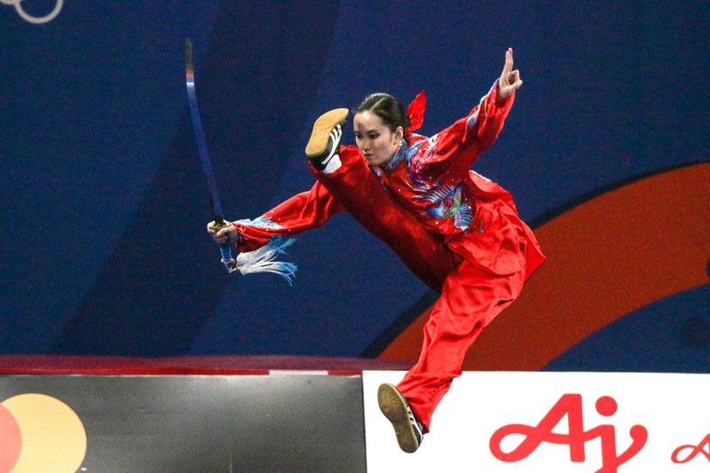 Wong wins 2nd wushu gold