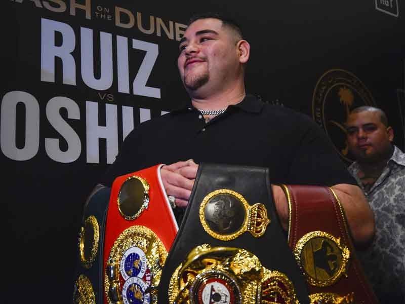 Ruiz says pressure all on Joshua ahead of Saudi heavyweight rematch