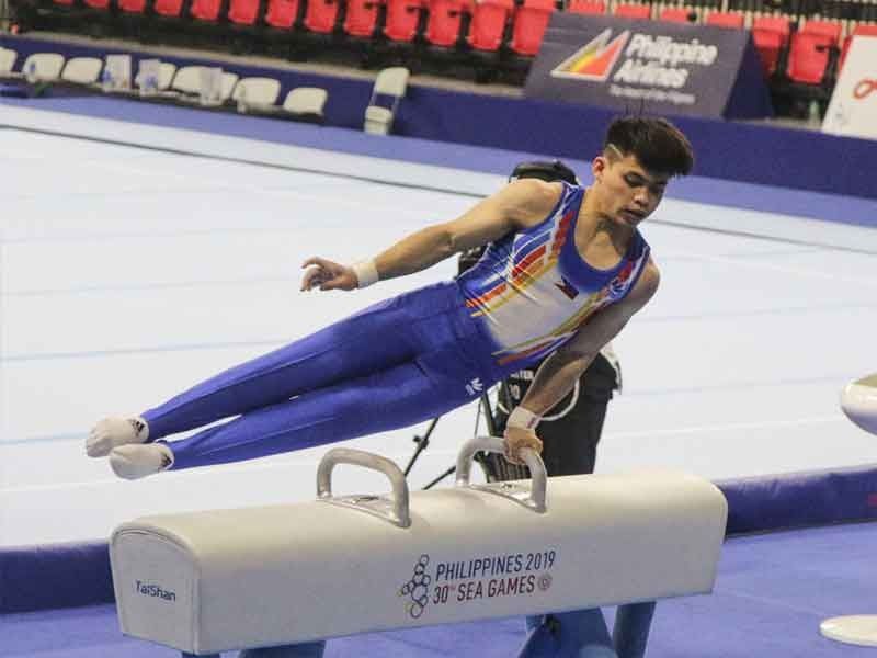 Carlos Yulo settles for twin silvers in SEA Games pommel horse, still rings