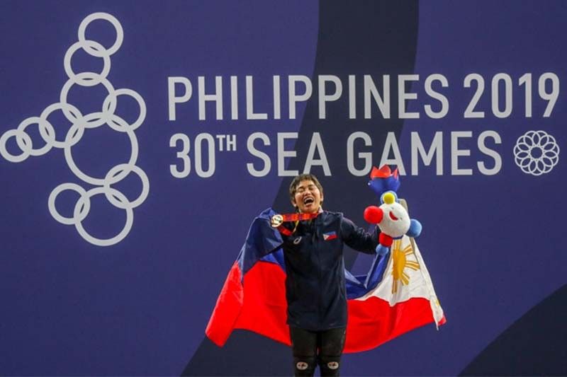 After successful SEA Games mission, Hidilyn Diaz trains sights on 2020 Olympics