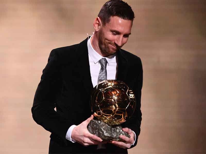 Messi wins sixth Ballon d'Or as Rapinoe takes women's prize