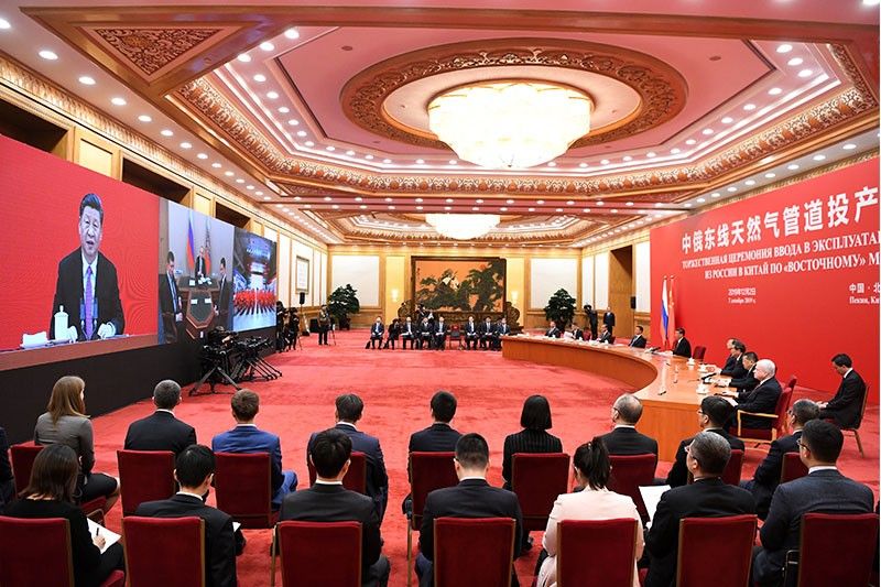 Putin, Xi launch 'historic' Russian gas pipeline to China