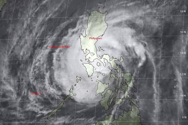 â��Tisoyâ�� weakens anew after 4th landfall over Mindoro
