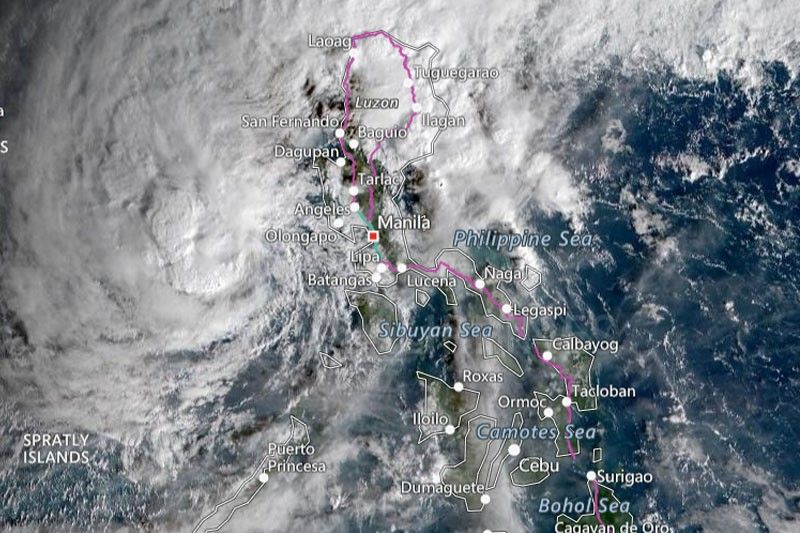 'Tisoy' downgraded to severe tropical storm