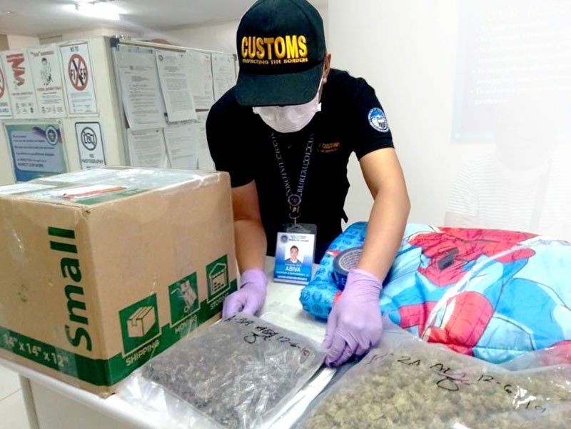 P1.8 million high-grade marijuana intercepted at NAIA