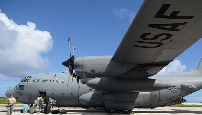 US Air Force conducts overflights at SCS
