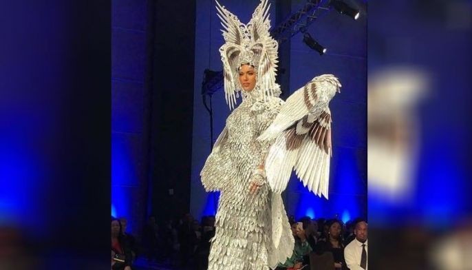 Gazini ang lakas ng dating sa preliminary competition, ibang kandidata nadulas habang rumarampa