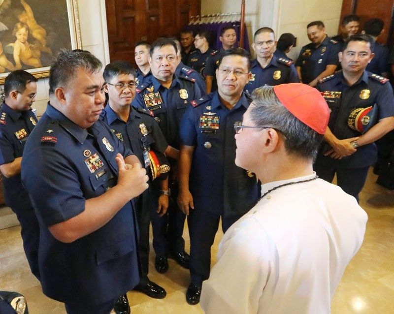 Tagle to cops: Be instruments of harmony
