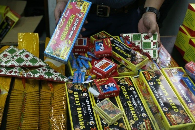 PNP orders crackdown on prohibited firecrackers