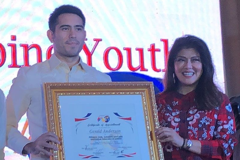 Gerald Anderson succeeds Dingdong Dantes as Philippine Youth Commission ambassador
