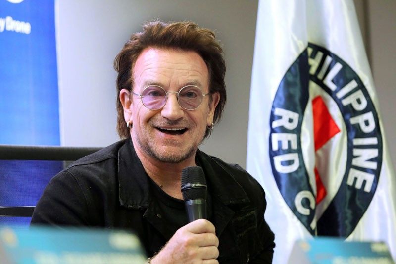 Bono teams up with Red Cross to deliver blood using drones