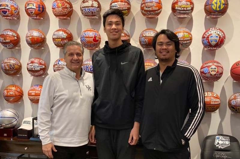 Kai Sotto makes unofficial visit to NCAA Division I school Kentucky