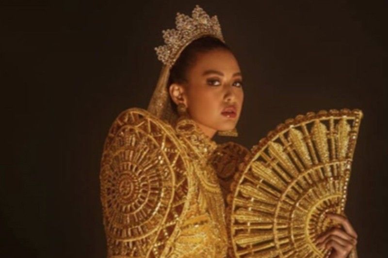 Michelle inspired sa araw ang suot na national costume sa Miss World