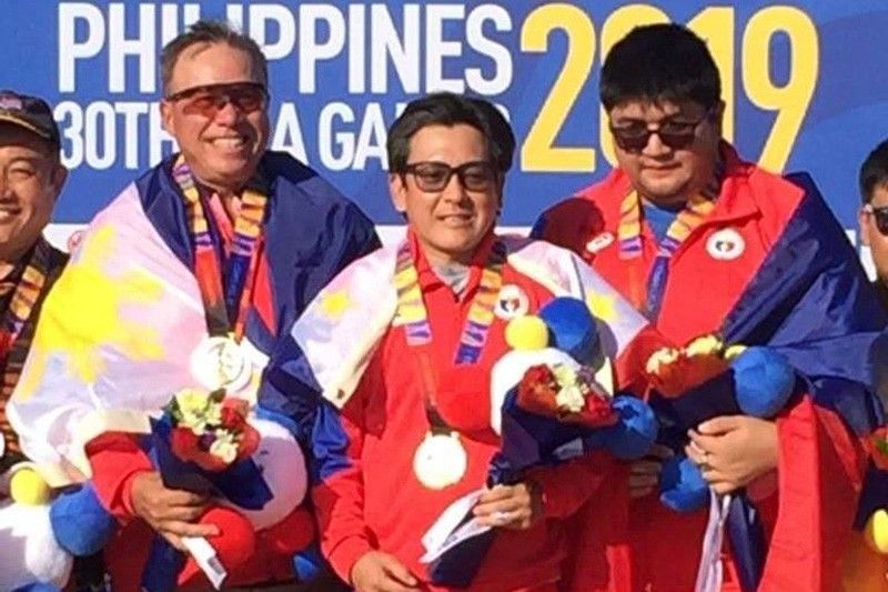 Shooting gold sapul ng Philippine menâ��s trap team