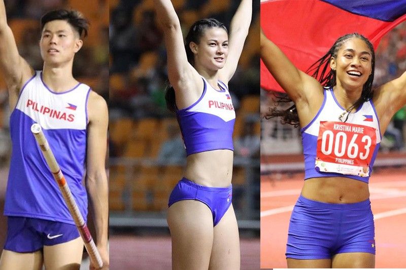 11-golds sa Philippine Athletics team
