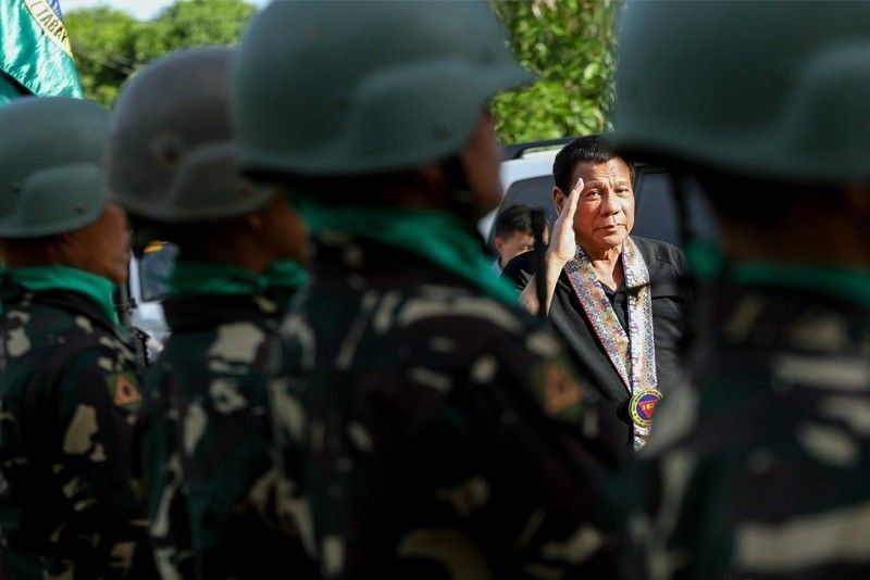 Duterte: No martial law extension in Mindanao