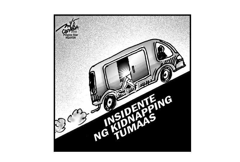 EDITORYAL - Kidnapping cases pataas nang pataas