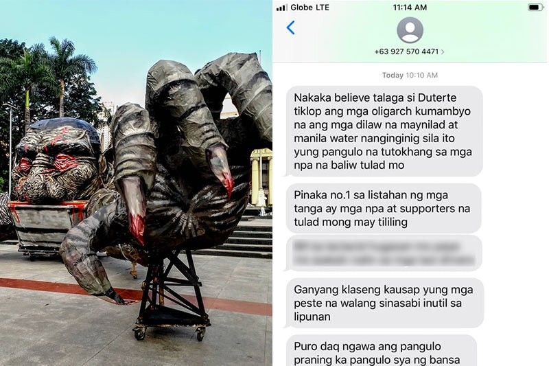 Karapatan officer claims getting death threats on International Human Rights Day