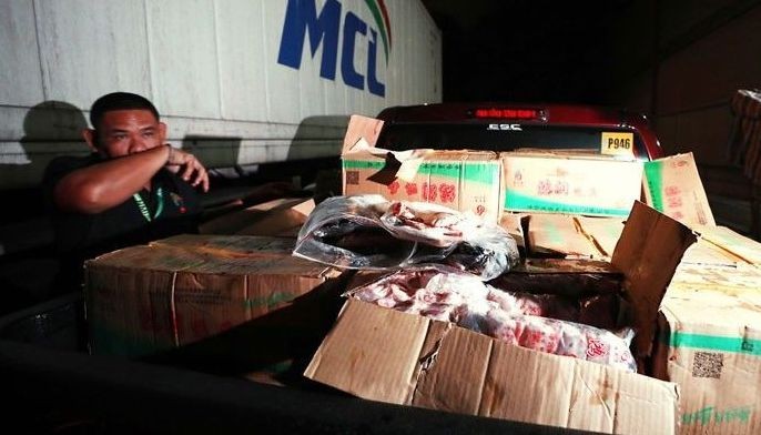 12,000 kilos of meat seized in Navotas